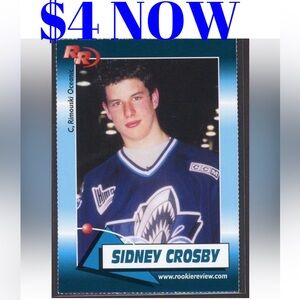 Sidney Crosby 2004/05 Pittsburgh Penguins Rookie RC Hockey Card